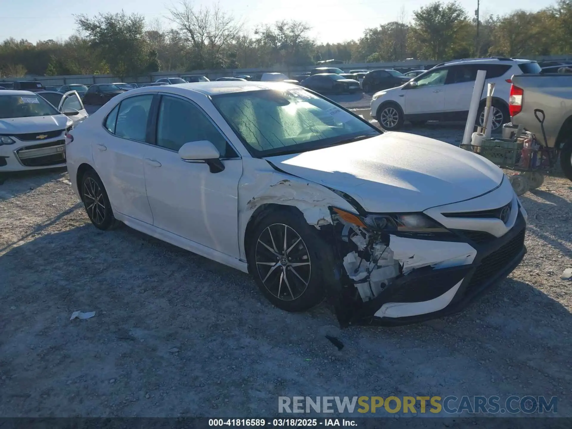 1 Photograph of a damaged car 4T1G11AKXPU153288 TOYOTA CAMRY 2023