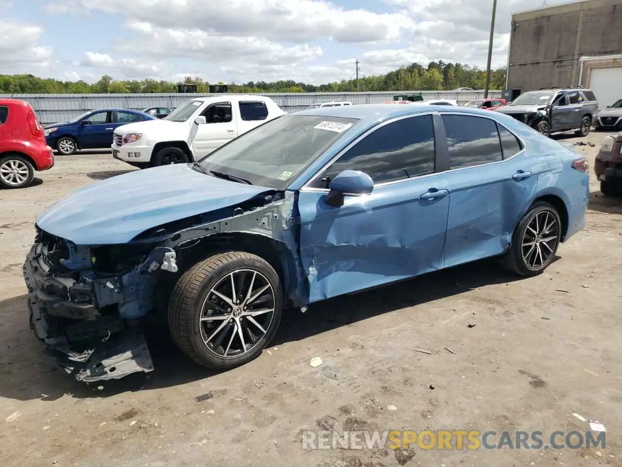 1 Photograph of a damaged car 4T1G11AKXPU171600 TOYOTA CAMRY 2023