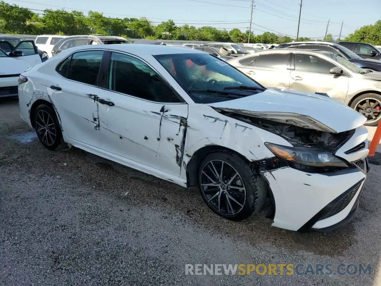 4 Photograph of a damaged car 4T1G11AKXPU723502 TOYOTA CAMRY 2023