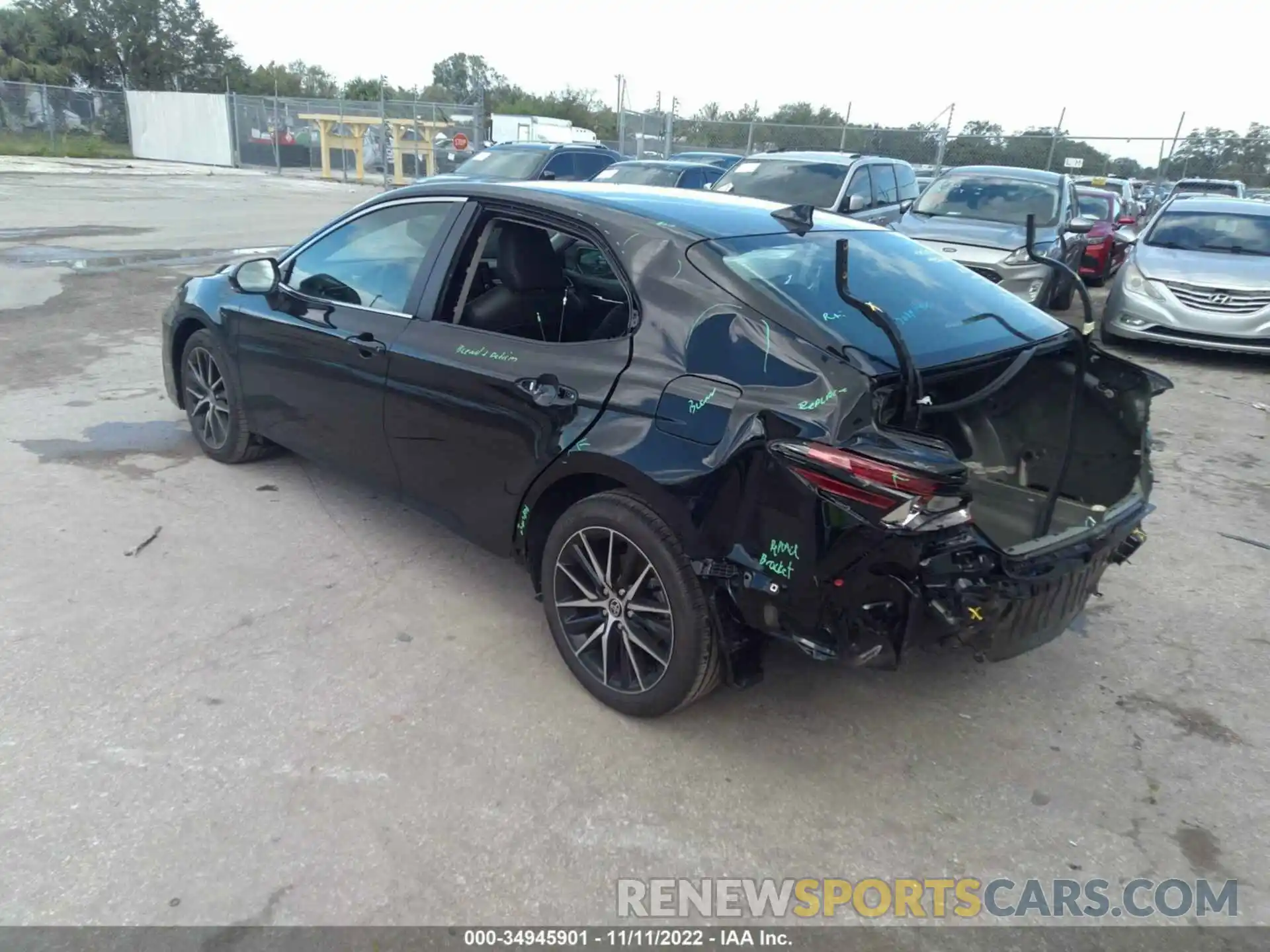 3 Photograph of a damaged car 4T1G11AKXPU725430 TOYOTA CAMRY 2023