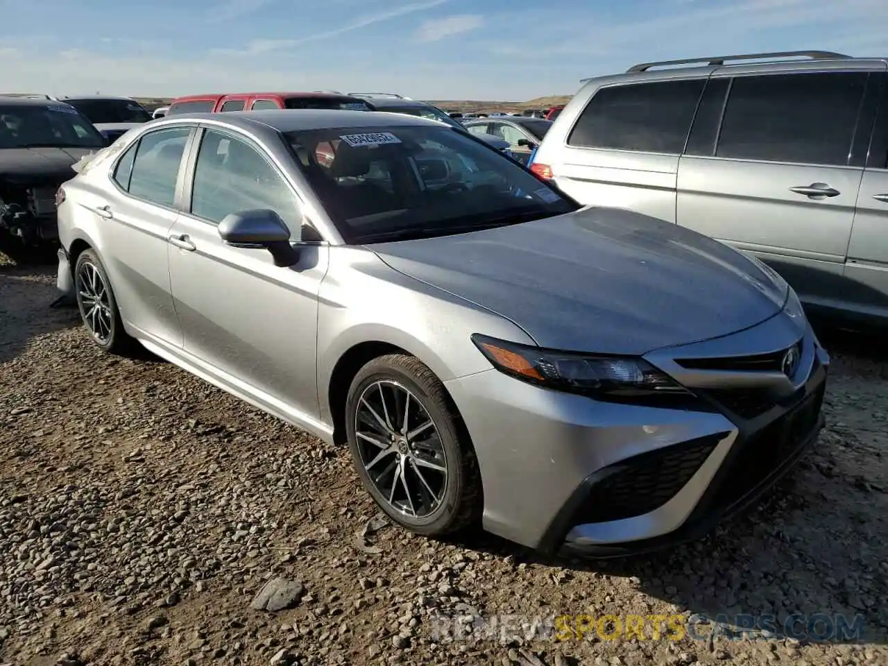 1 Photograph of a damaged car 4T1G11AKXPU727596 TOYOTA CAMRY 2023