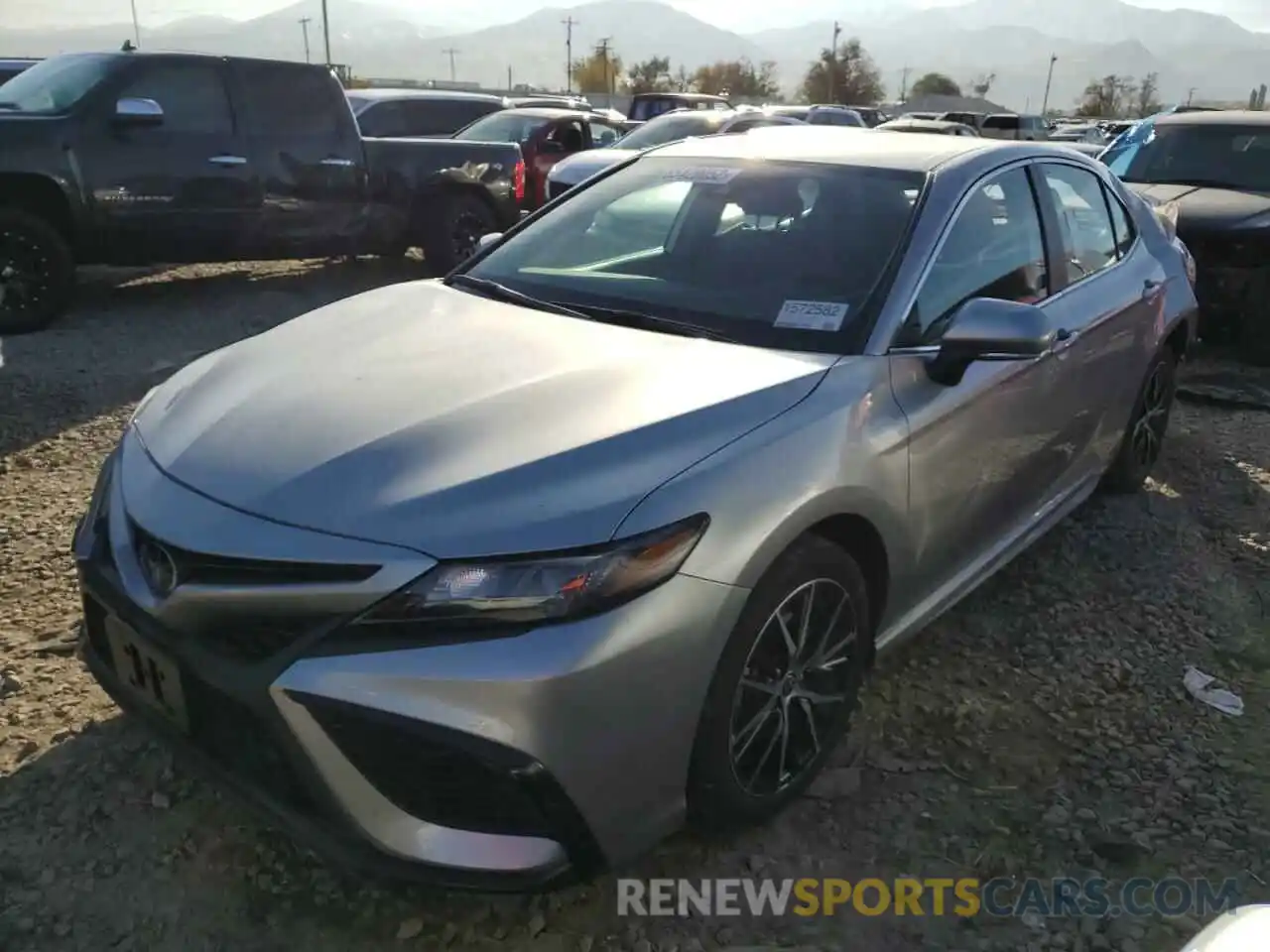 2 Photograph of a damaged car 4T1G11AKXPU727596 TOYOTA CAMRY 2023