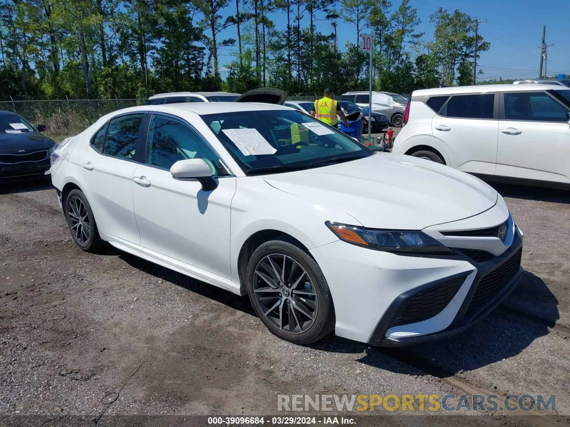 1 Photograph of a damaged car 4T1G11AKXPU737321 TOYOTA CAMRY 2023