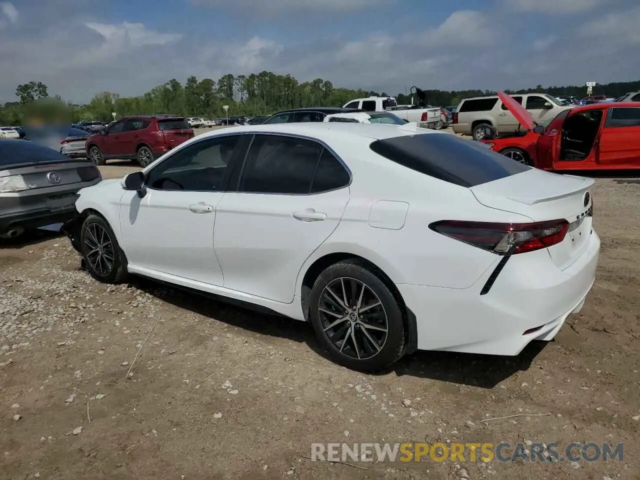 2 Photograph of a damaged car 4T1G11AKXPU767953 TOYOTA CAMRY 2023