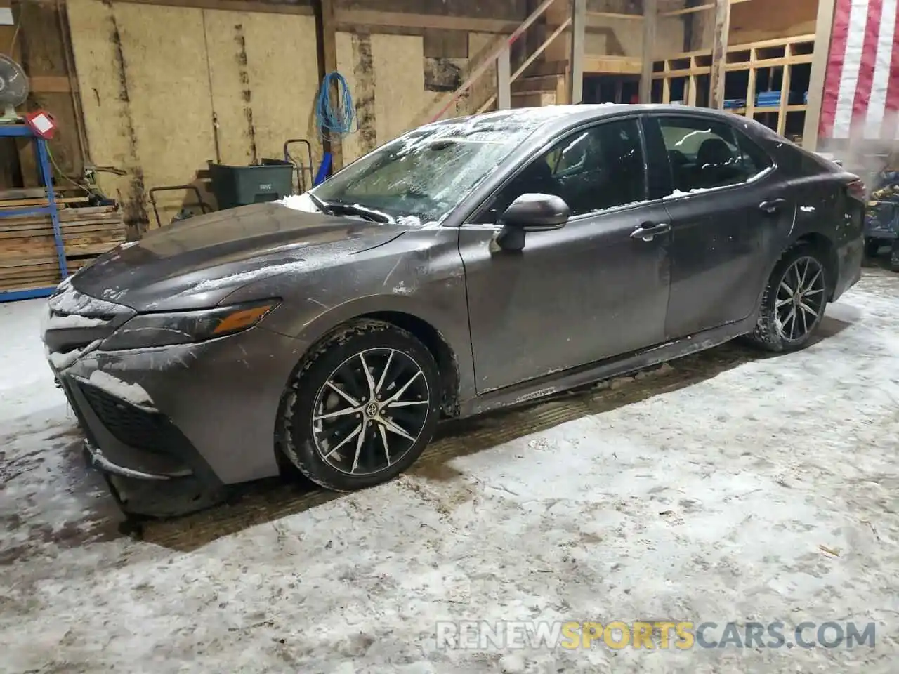 1 Photograph of a damaged car 4T1G11AKXPU771601 TOYOTA CAMRY 2023