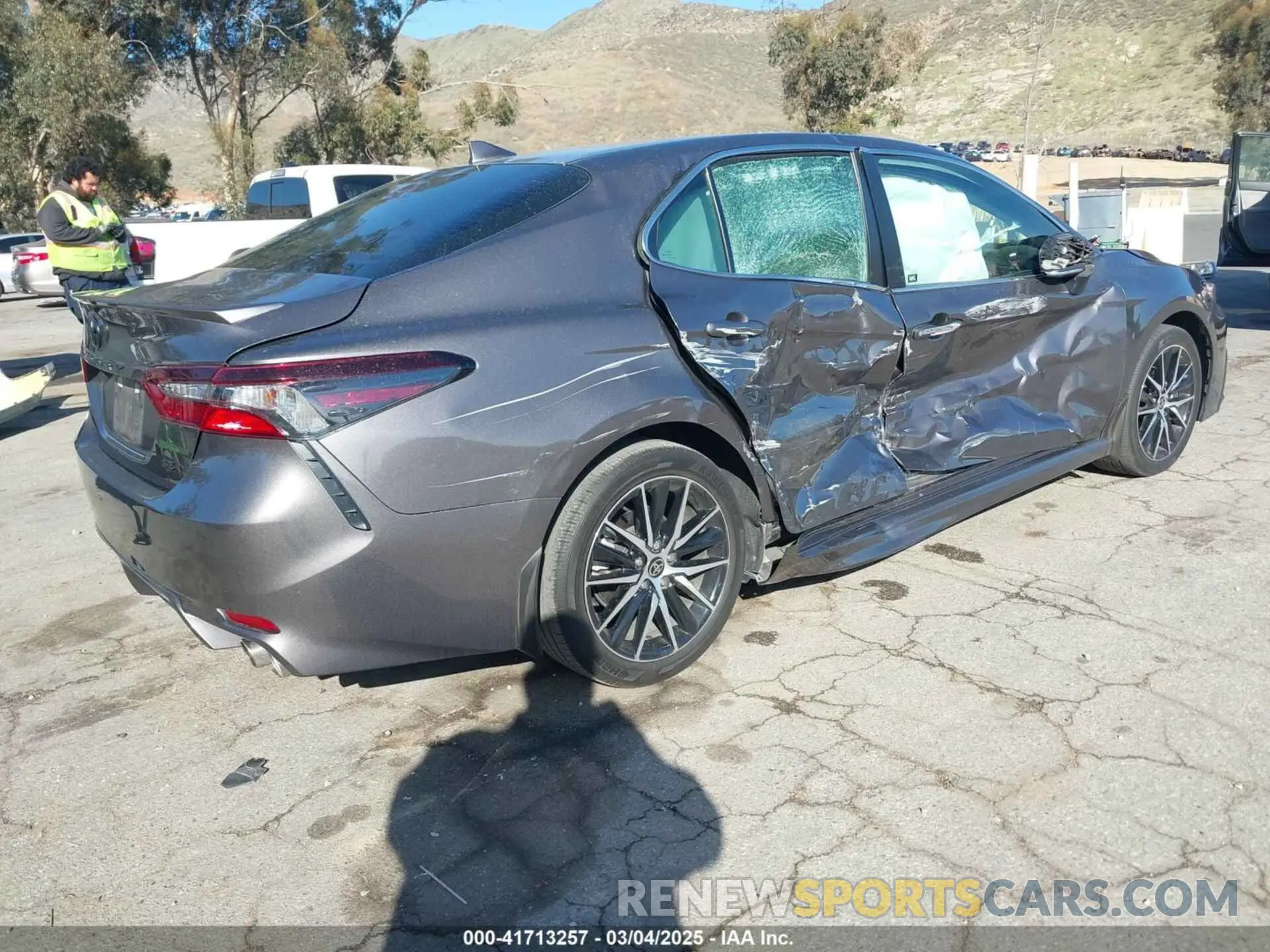 4 Photograph of a damaged car 4T1G11AKXPU791069 TOYOTA CAMRY 2023