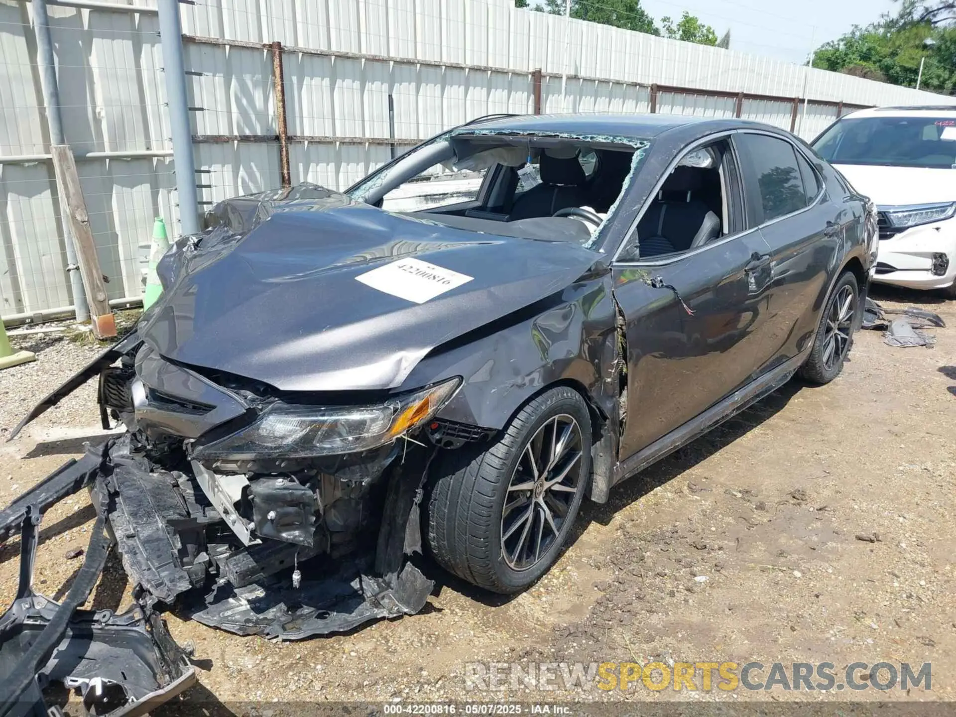 2 Photograph of a damaged car 4T1G11AKXPU800725 TOYOTA CAMRY 2023