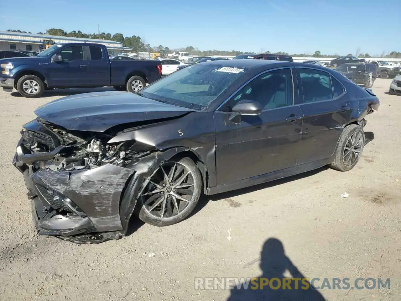 1 Photograph of a damaged car 4T1G11AKXPU805763 TOYOTA CAMRY 2023