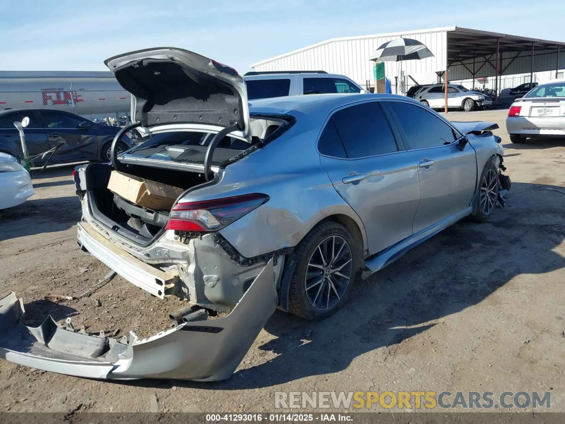 4 Photograph of a damaged car 4T1G11AKXPU821476 TOYOTA CAMRY 2023