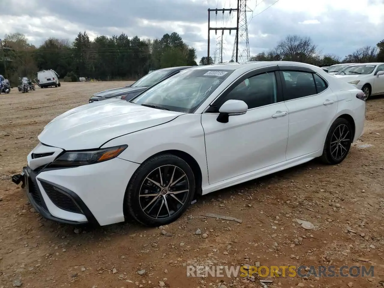 1 Photograph of a damaged car 4T1G11BK0PU084075 TOYOTA CAMRY 2023