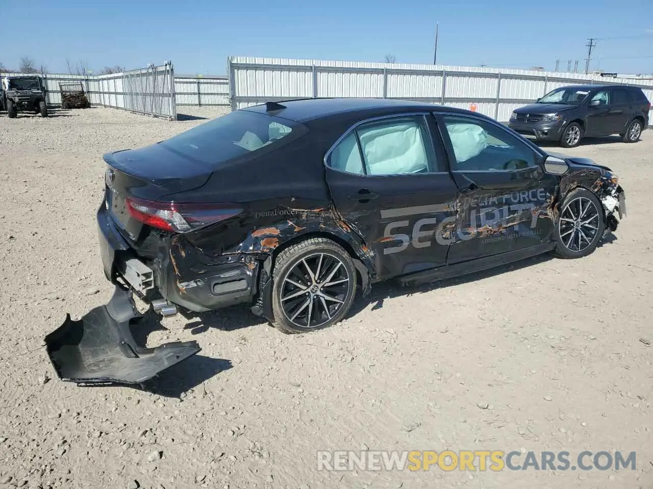 3 Photograph of a damaged car 4T1G11BK0PU086683 TOYOTA CAMRY 2023