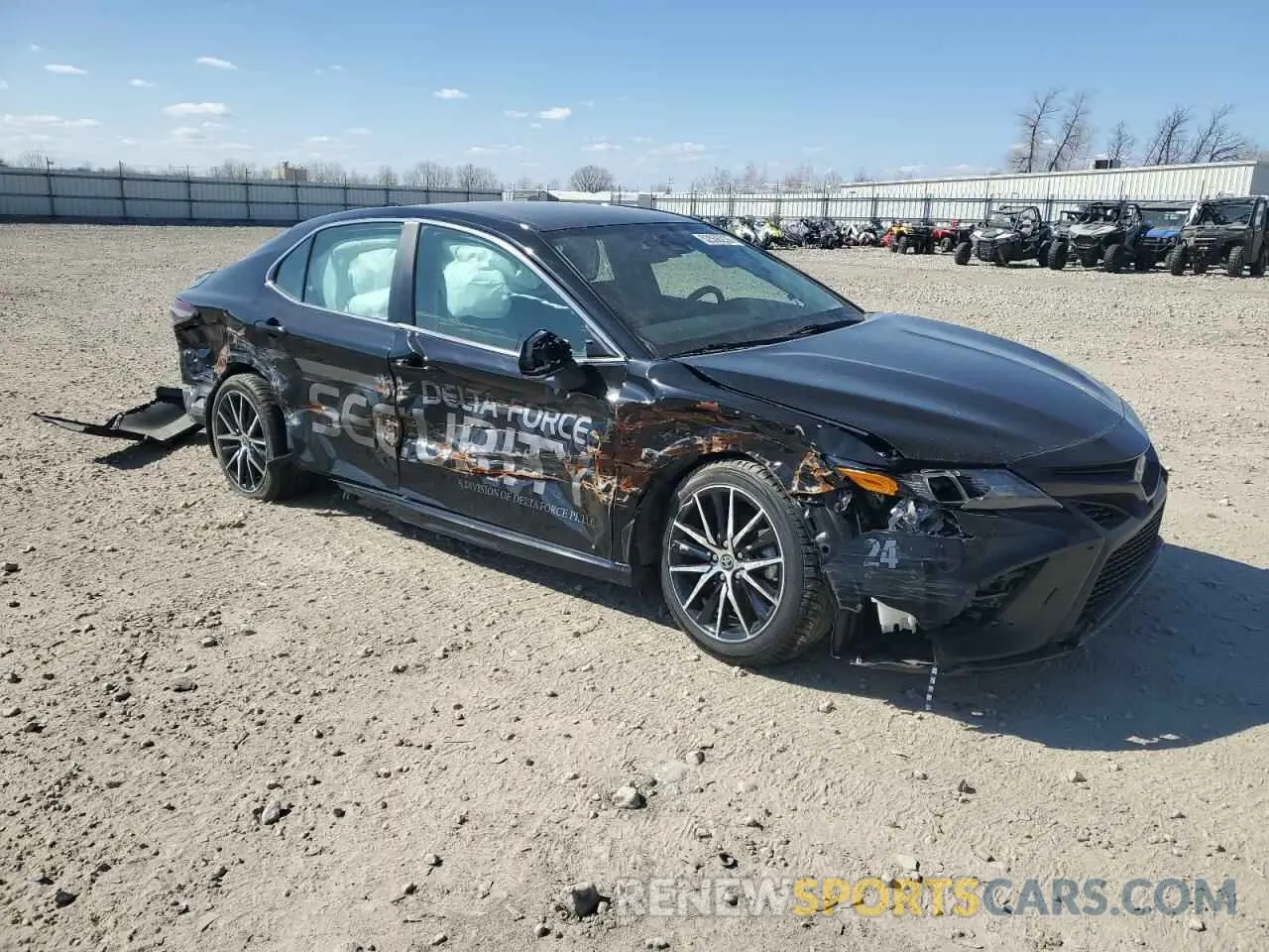 4 Photograph of a damaged car 4T1G11BK0PU086683 TOYOTA CAMRY 2023