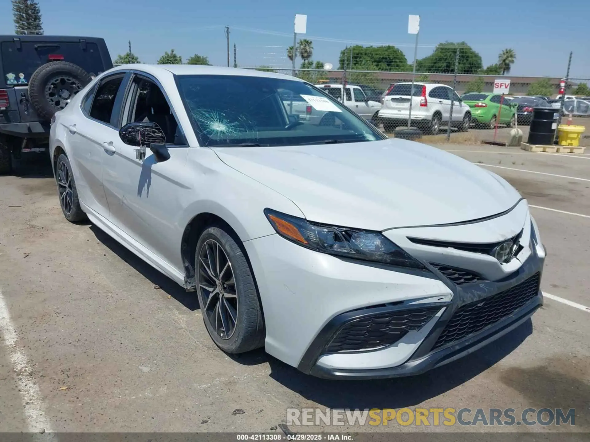 1 Photograph of a damaged car 4T1G11BK0PU099904 TOYOTA CAMRY 2023