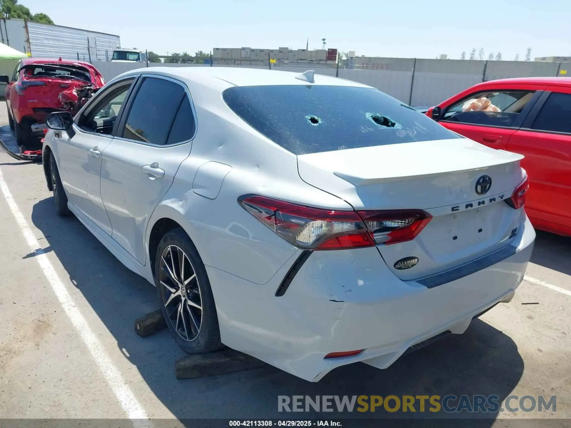3 Photograph of a damaged car 4T1G11BK0PU099904 TOYOTA CAMRY 2023