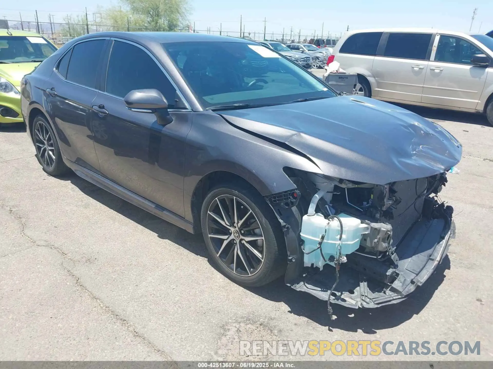 1 Photograph of a damaged car 4T1G11BK1PU086482 TOYOTA CAMRY 2023