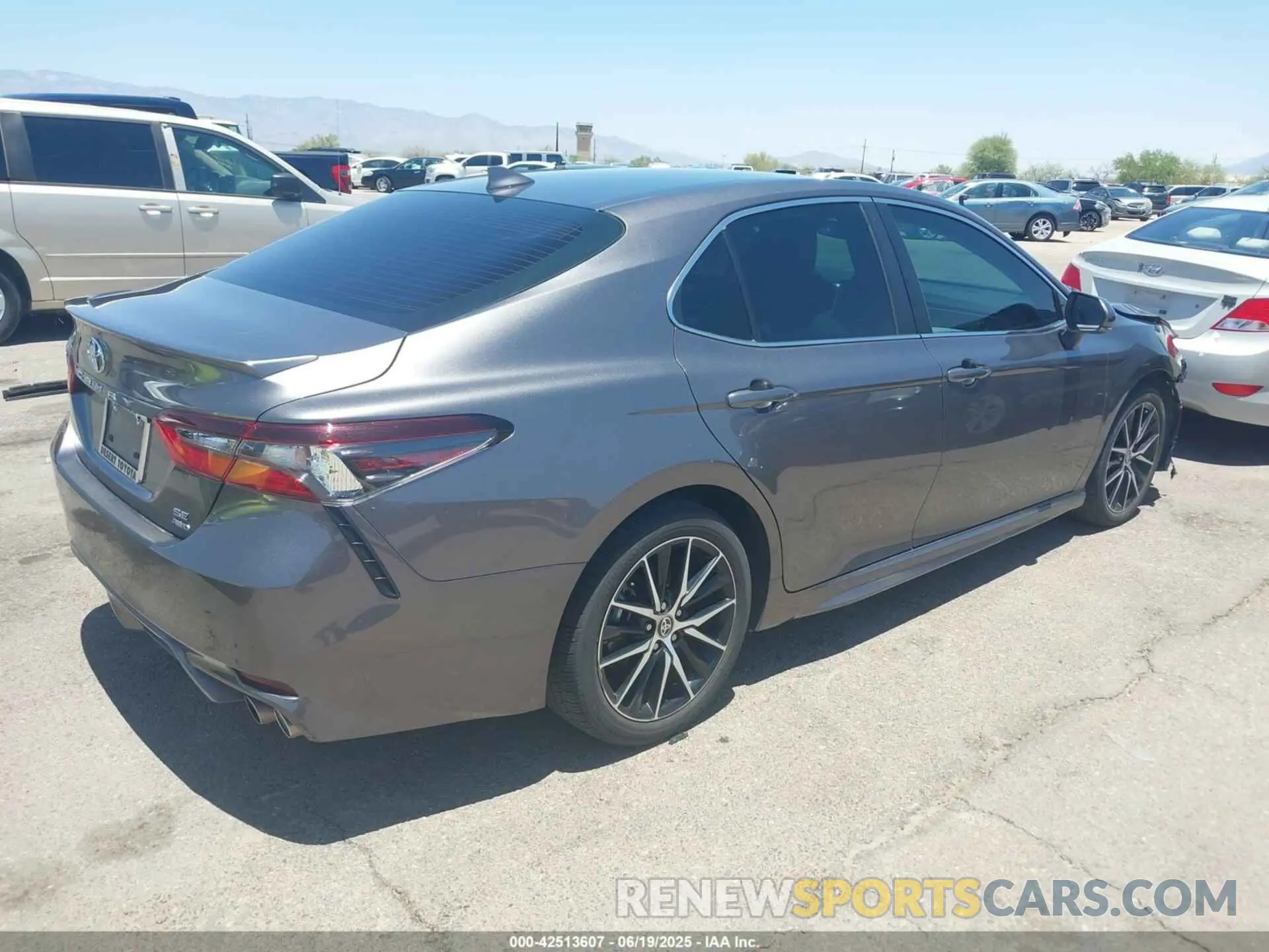 4 Photograph of a damaged car 4T1G11BK1PU086482 TOYOTA CAMRY 2023