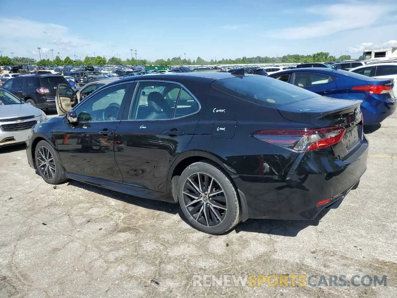 2 Photograph of a damaged car 4T1G11BK2PU084207 TOYOTA CAMRY 2023