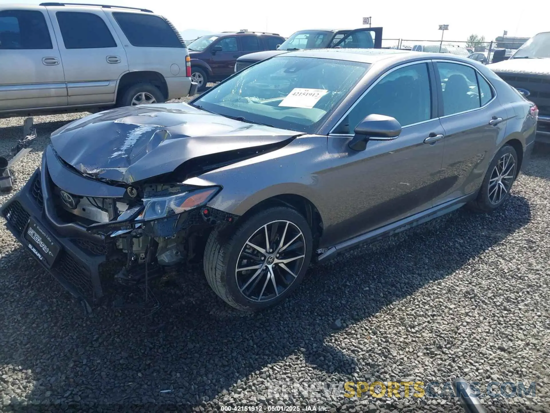 2 Photograph of a damaged car 4T1G11BK4PU077050 TOYOTA CAMRY 2023
