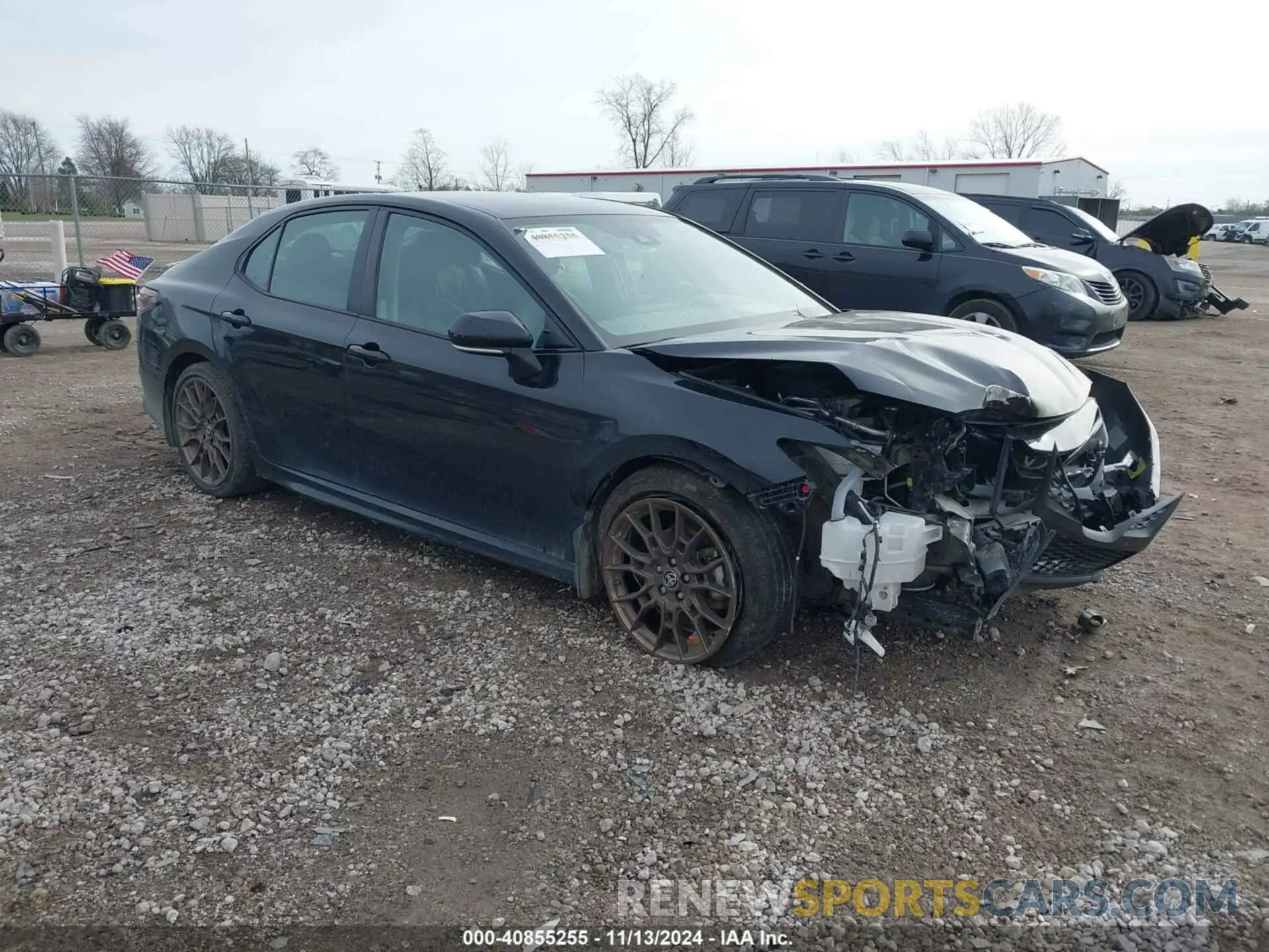 1 Photograph of a damaged car 4T1G11BK6PU087188 TOYOTA CAMRY 2023
