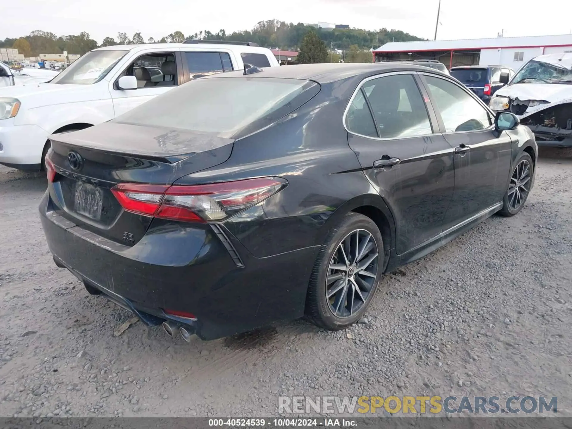 4 Photograph of a damaged car 4T1G11BK7PU076734 TOYOTA CAMRY 2023