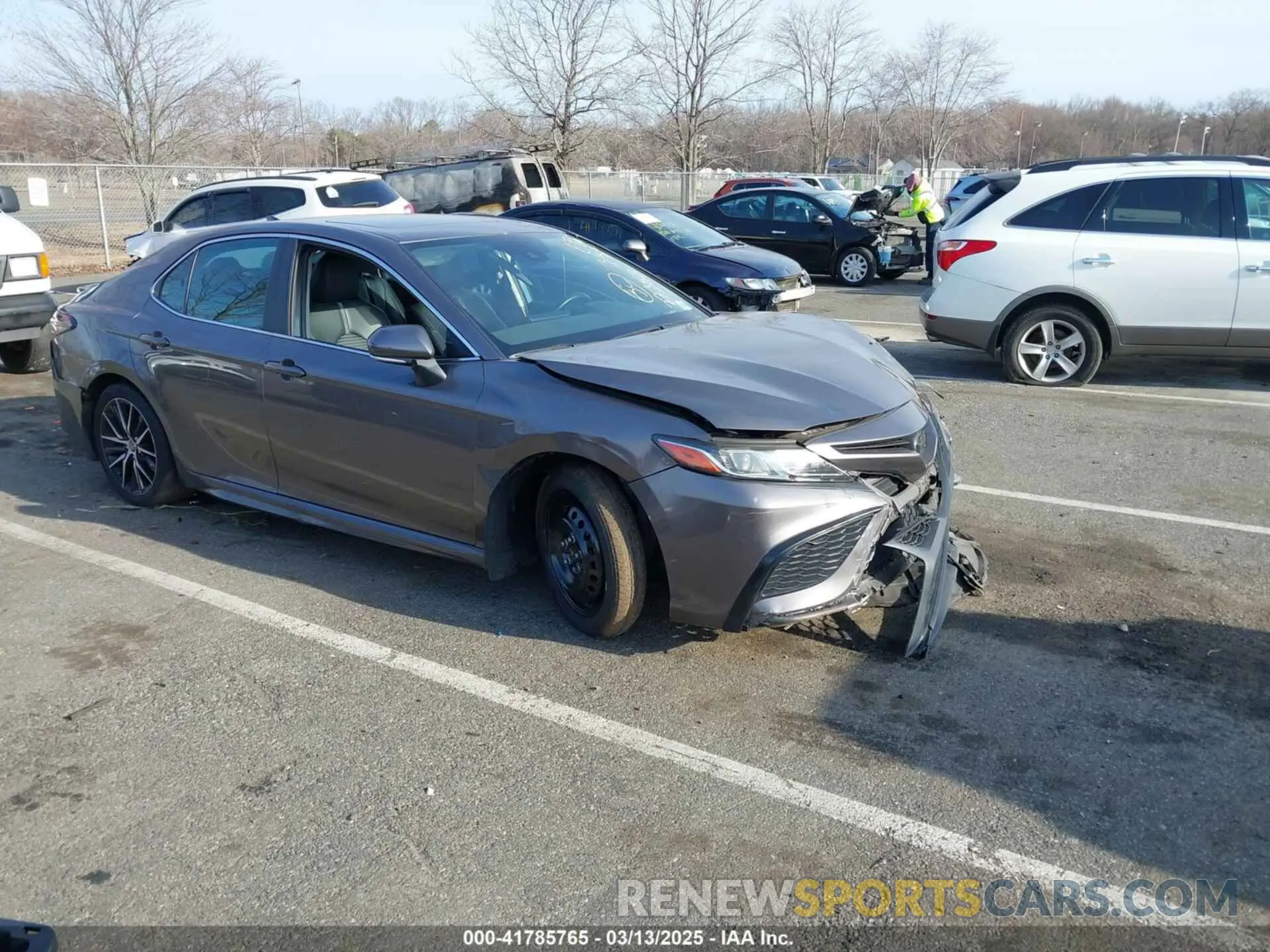 1 Photograph of a damaged car 4T1G11BK7PU077382 TOYOTA CAMRY 2023