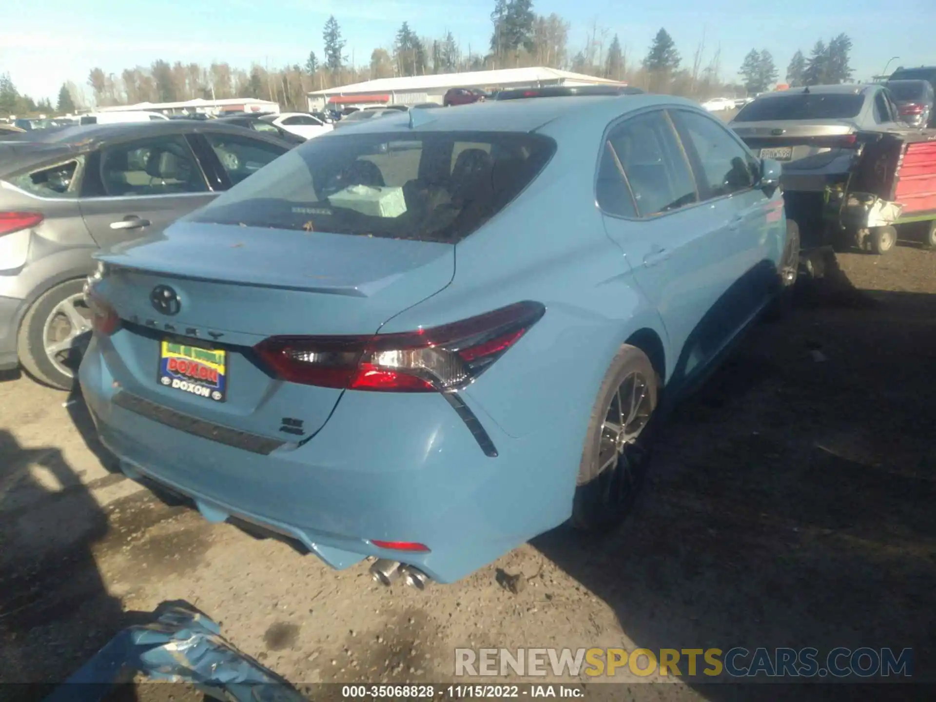 4 Photograph of a damaged car 4T1G11BK7PU078287 TOYOTA CAMRY 2023