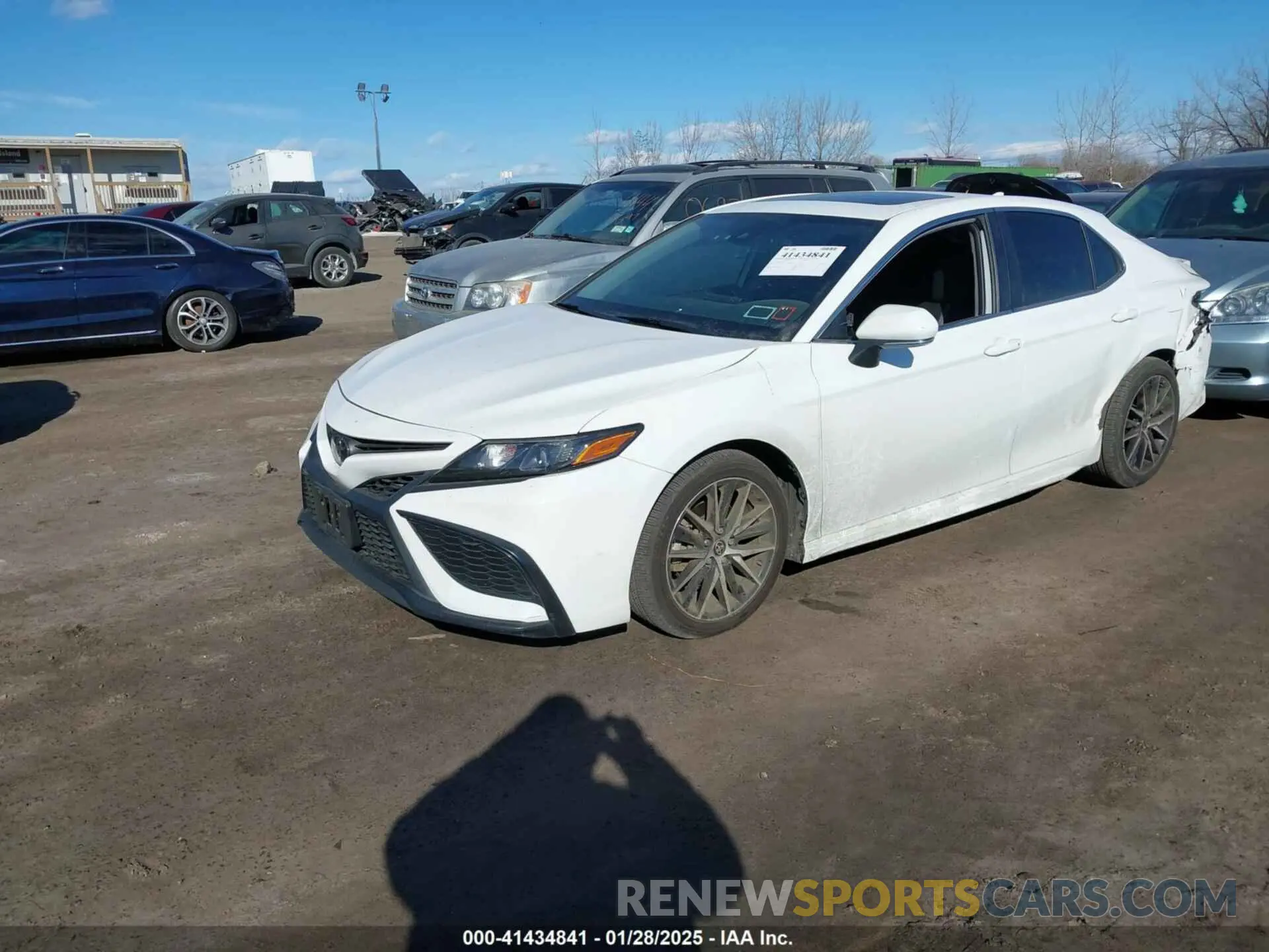 2 Photograph of a damaged car 4T1G11BK8PU084759 TOYOTA CAMRY 2023
