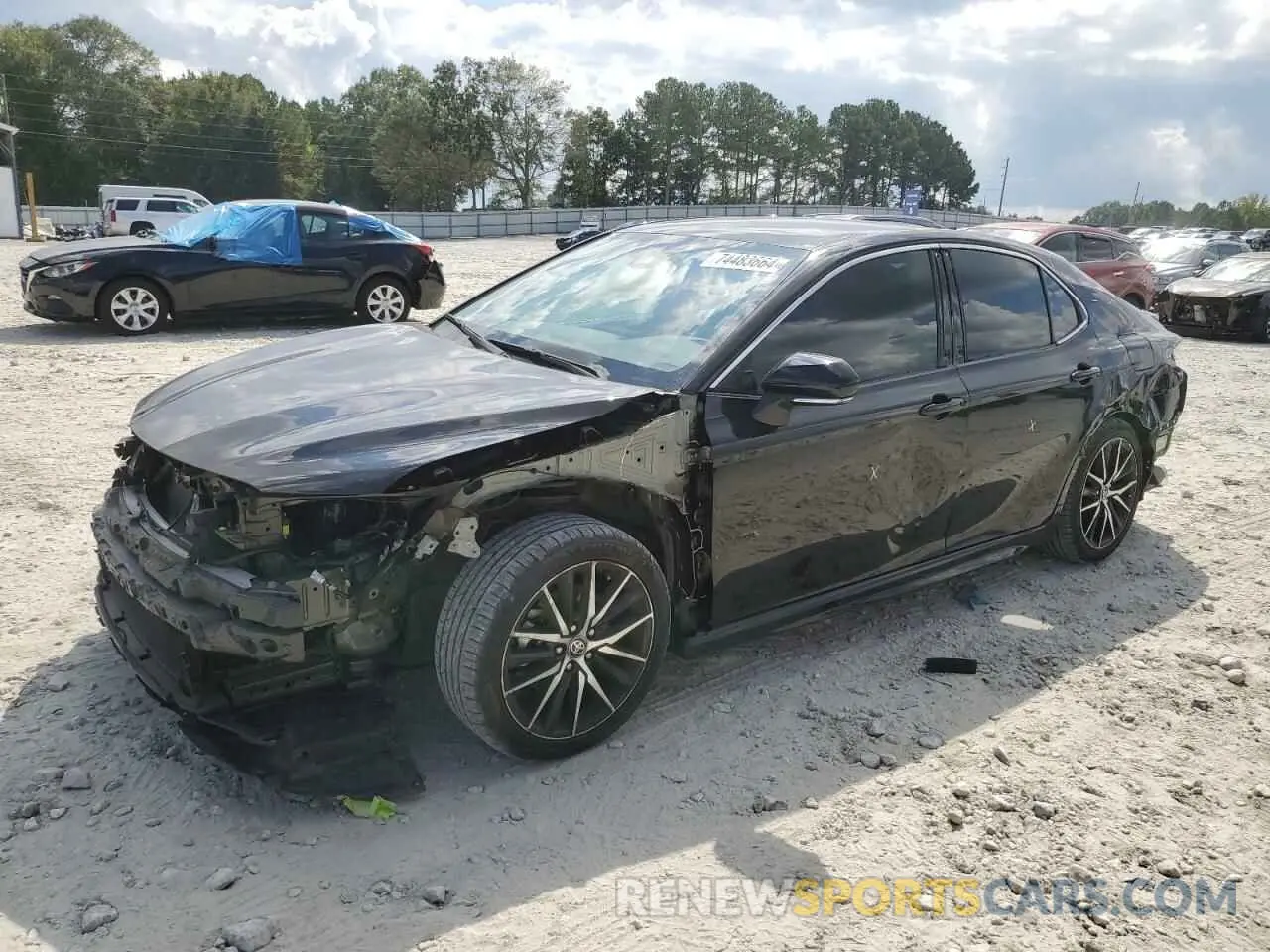 1 Photograph of a damaged car 4T1G11BK8PU103536 TOYOTA CAMRY 2023