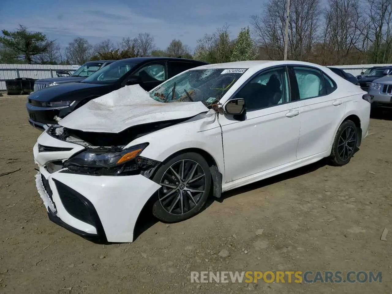 1 Photograph of a damaged car 4T1G11BK8PU106517 TOYOTA CAMRY 2023