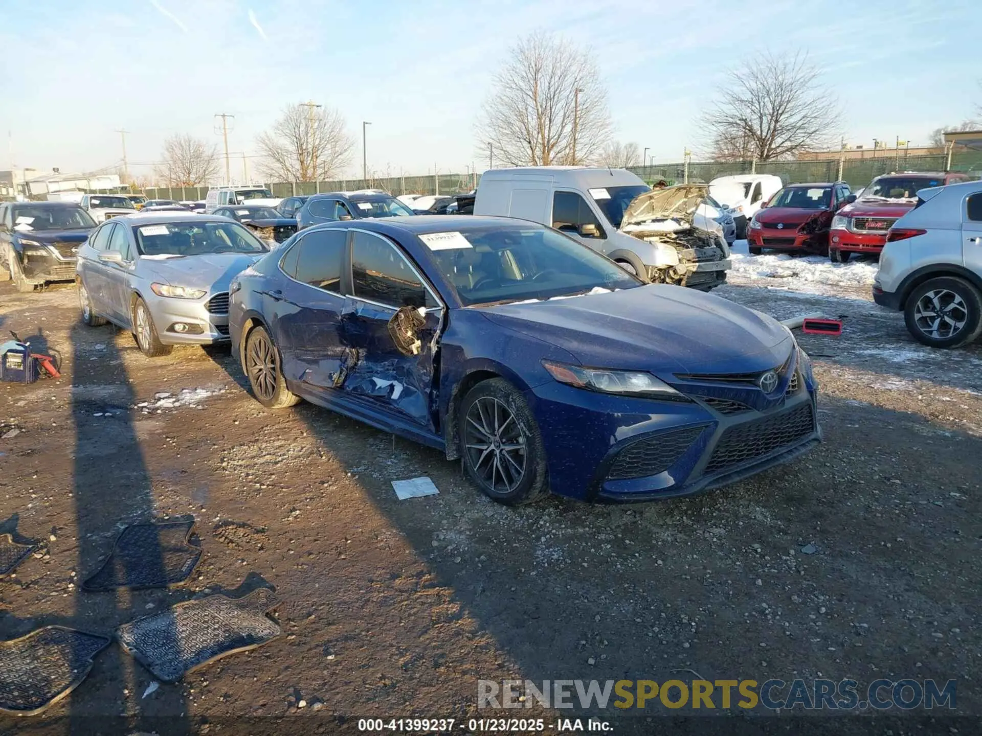 1 Photograph of a damaged car 4T1G11BK9PU090215 TOYOTA CAMRY 2023
