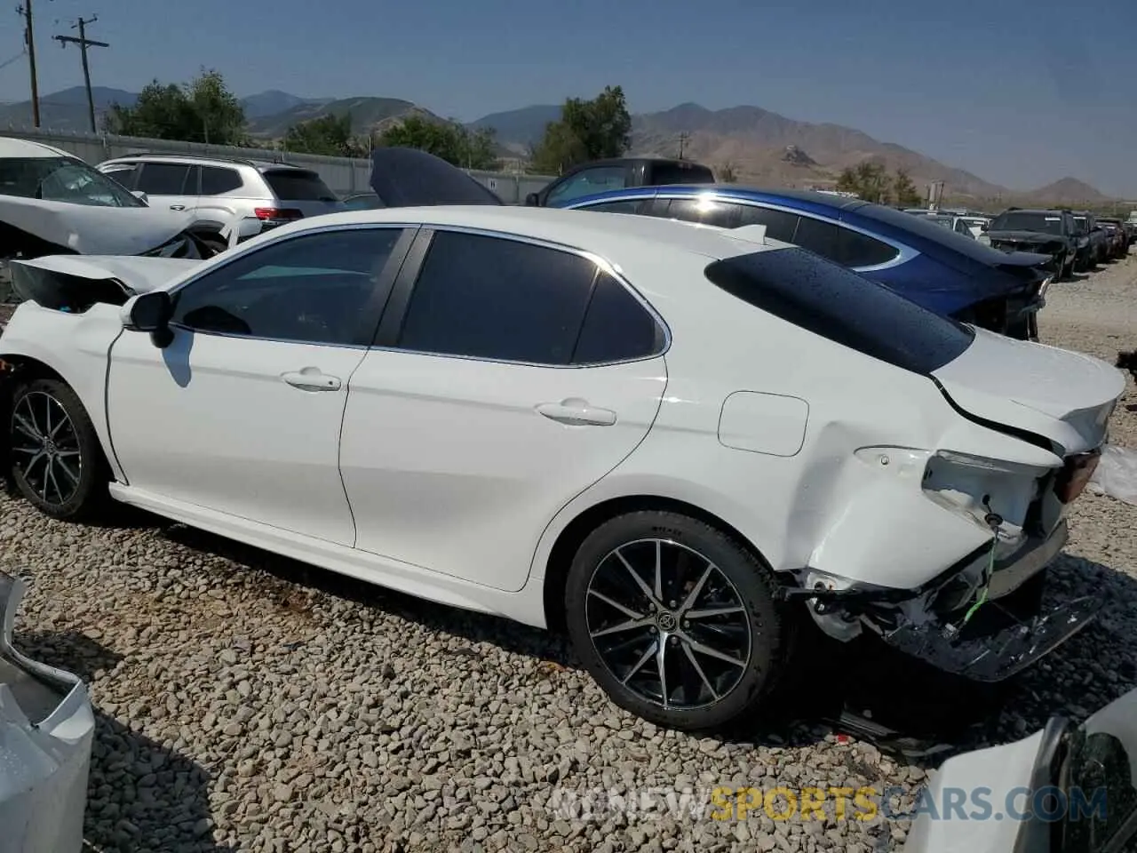 2 Photograph of a damaged car 4T1G11BK9PU092398 TOYOTA CAMRY 2023