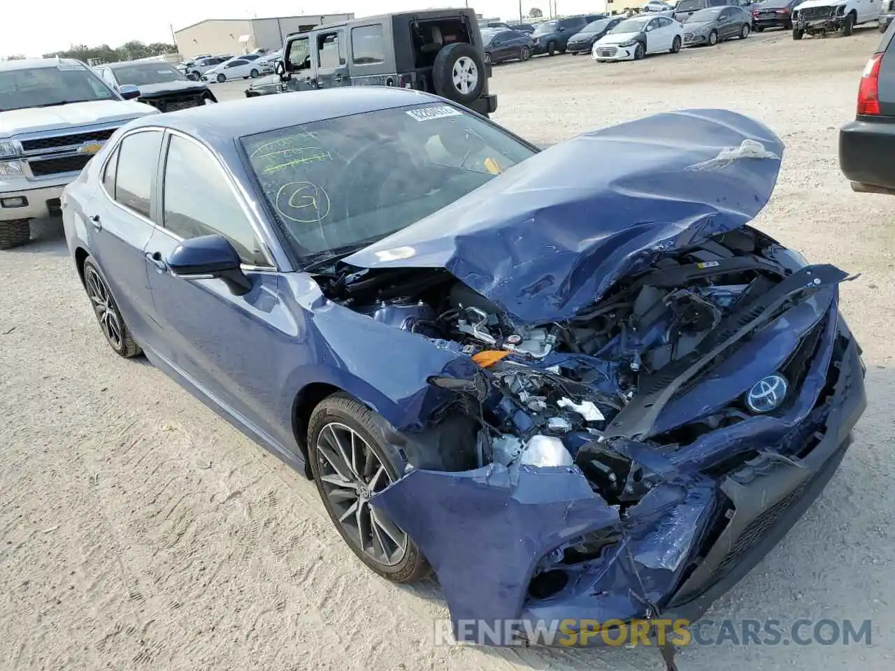 1 Photograph of a damaged car 4T1G31AK0PU046437 TOYOTA CAMRY 2023