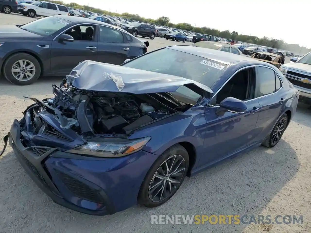 2 Photograph of a damaged car 4T1G31AK0PU046437 TOYOTA CAMRY 2023