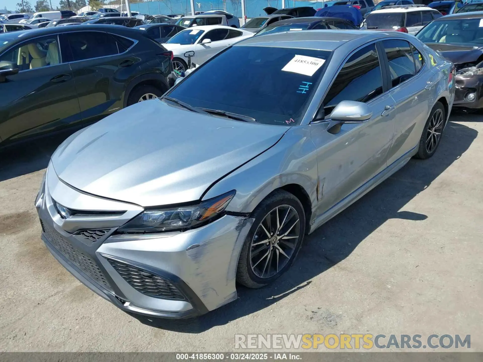 2 Photograph of a damaged car 4T1G31AK6PU619082 TOYOTA CAMRY 2023