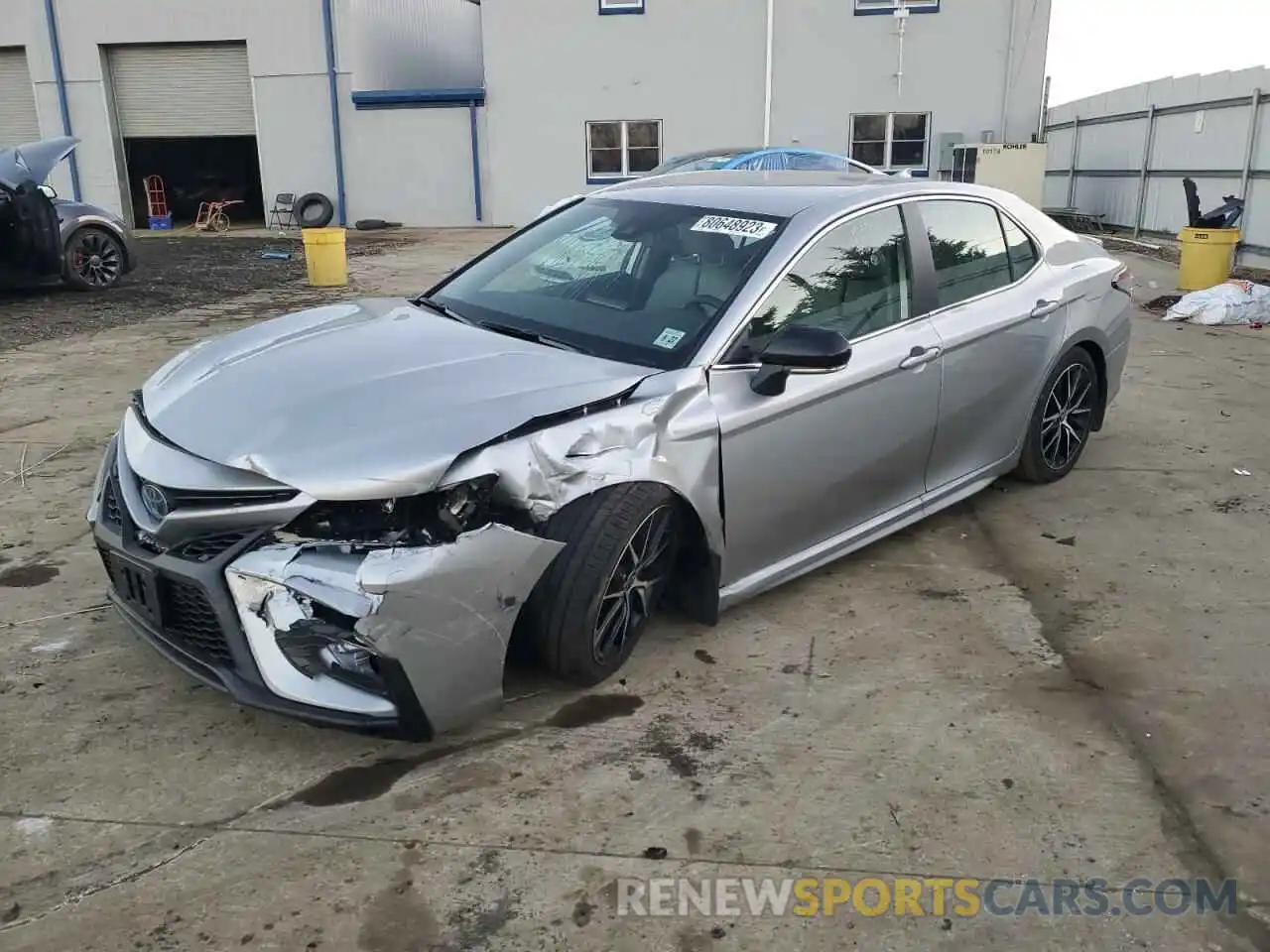 1 Photograph of a damaged car 4T1G31AK8PU601702 TOYOTA CAMRY 2023