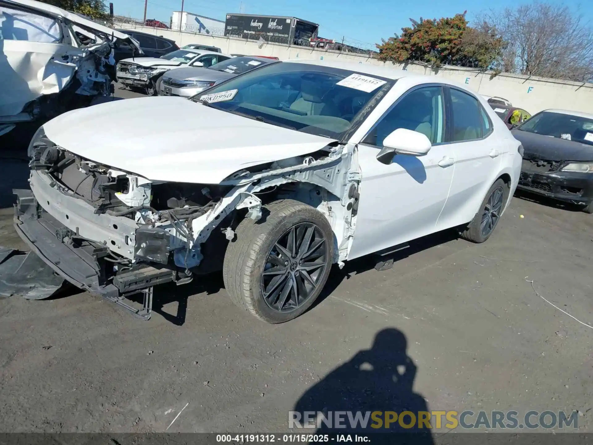 2 Photograph of a damaged car 4T1G31AK8PU605393 TOYOTA CAMRY 2023