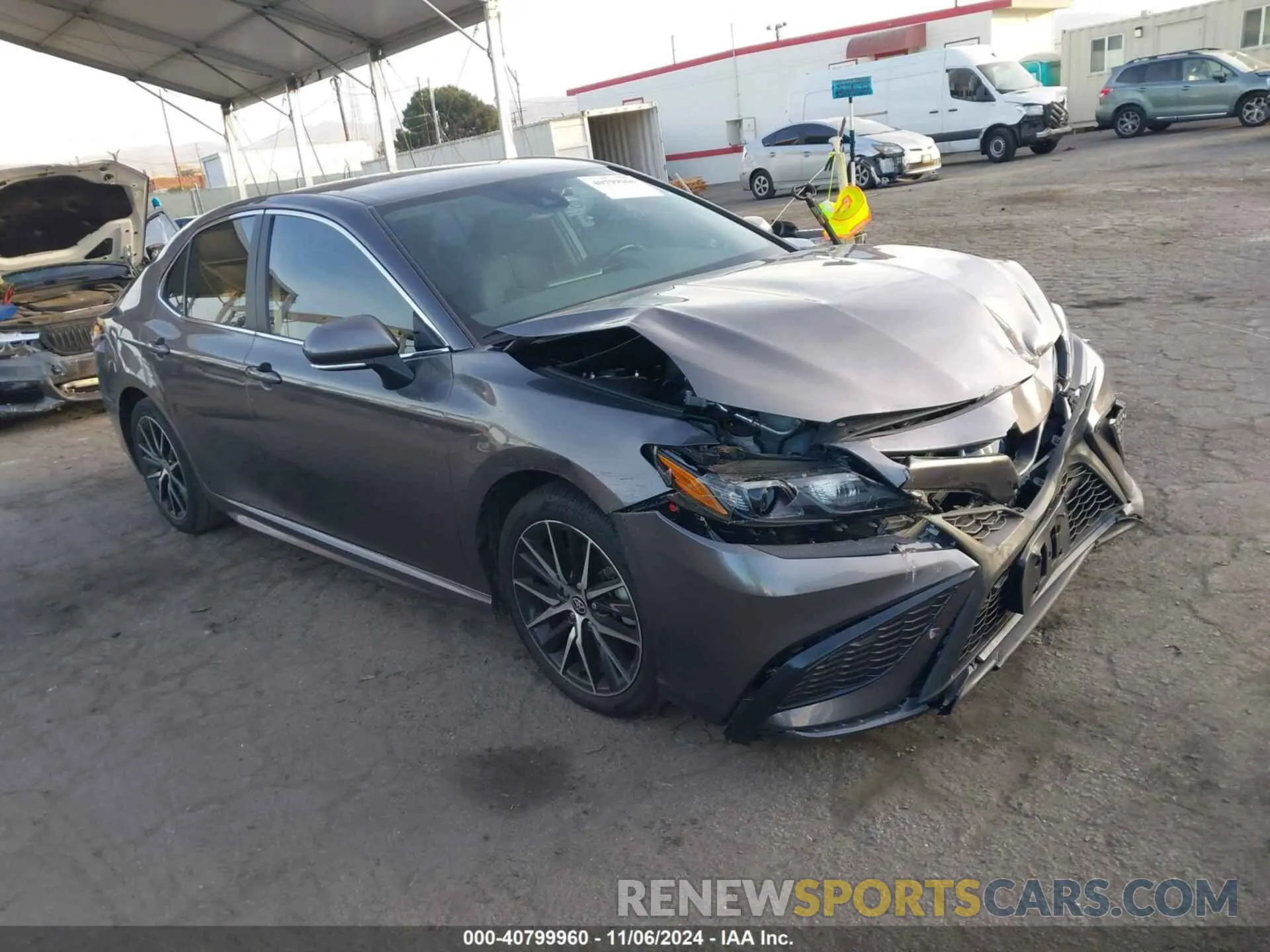 1 Photograph of a damaged car 4T1G31AK9PU619285 TOYOTA CAMRY 2023