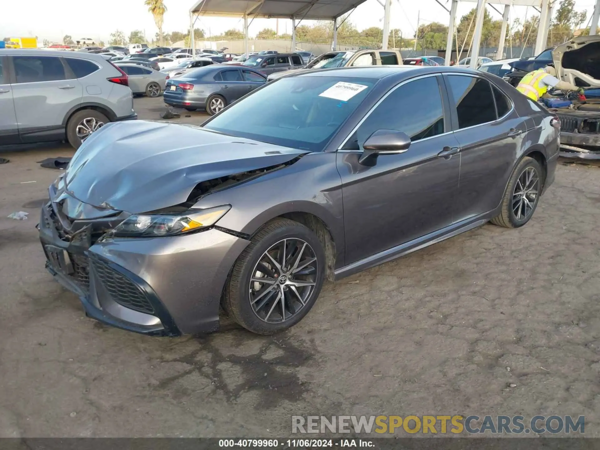 2 Photograph of a damaged car 4T1G31AK9PU619285 TOYOTA CAMRY 2023