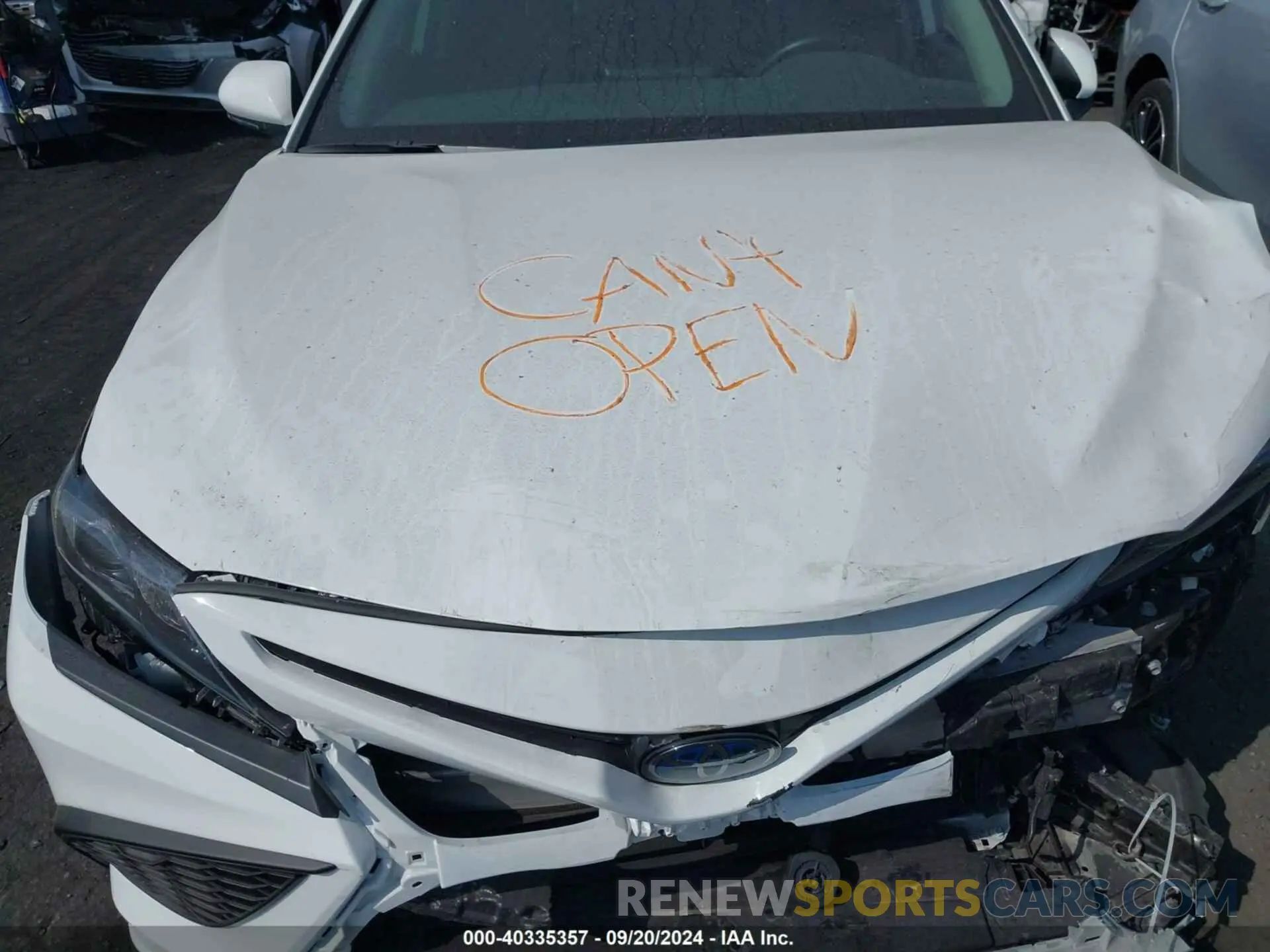 10 Photograph of a damaged car 4T1G31AKXPU609722 TOYOTA CAMRY 2023