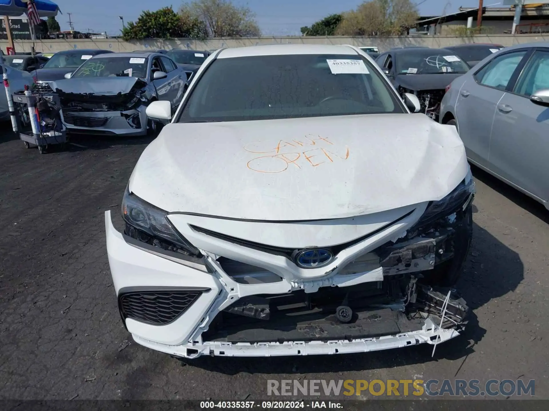 13 Photograph of a damaged car 4T1G31AKXPU609722 TOYOTA CAMRY 2023