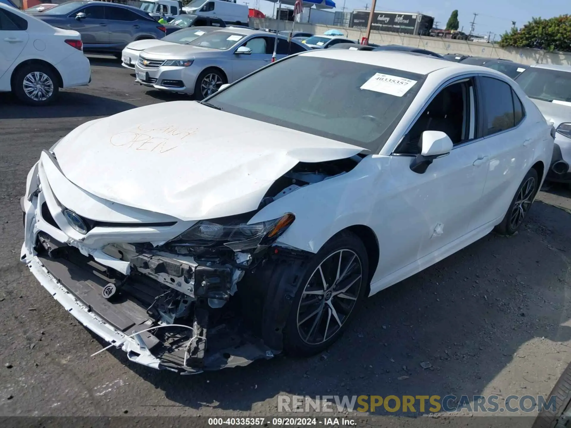 2 Photograph of a damaged car 4T1G31AKXPU609722 TOYOTA CAMRY 2023