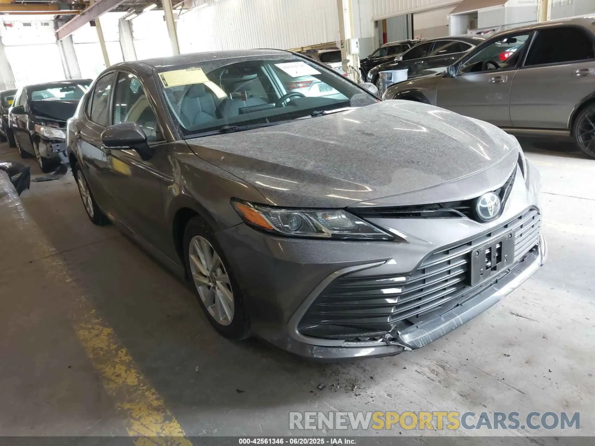1 Photograph of a damaged car 4T1H11BK8PU107851 TOYOTA CAMRY 2023
