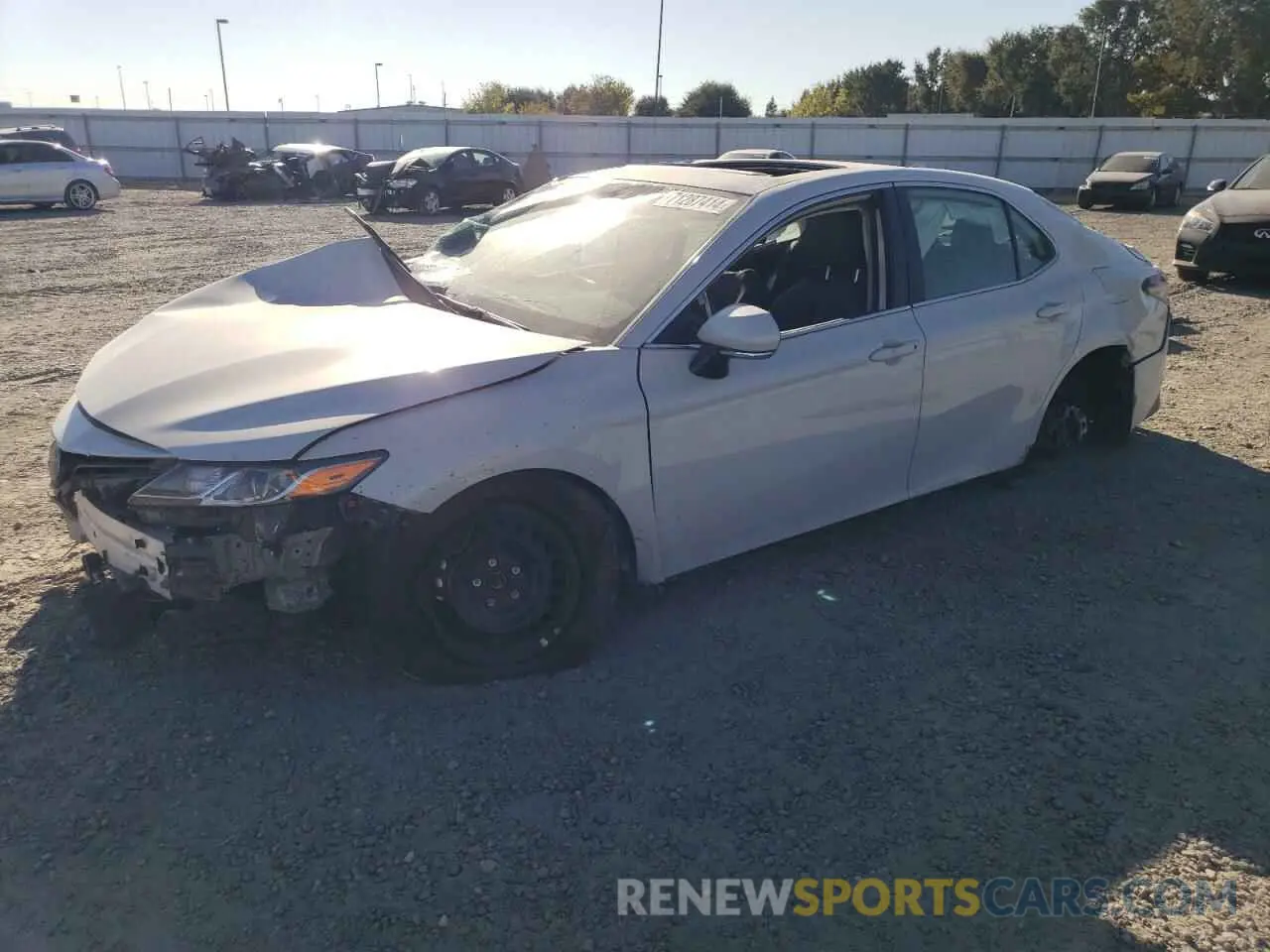 1 Photograph of a damaged car 4T1H31AKXPU052962 TOYOTA CAMRY 2023