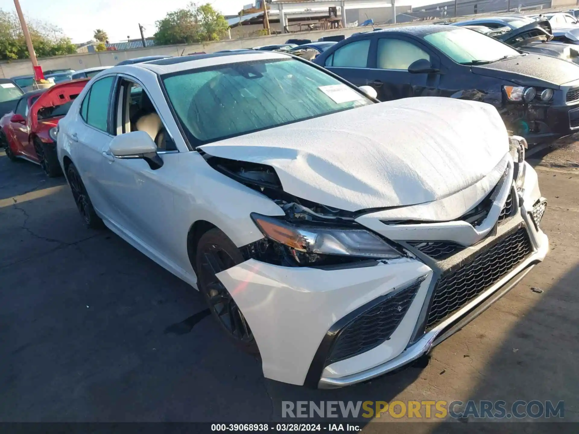 1 Photograph of a damaged car 4T1K31AK6PU055587 TOYOTA CAMRY 2023