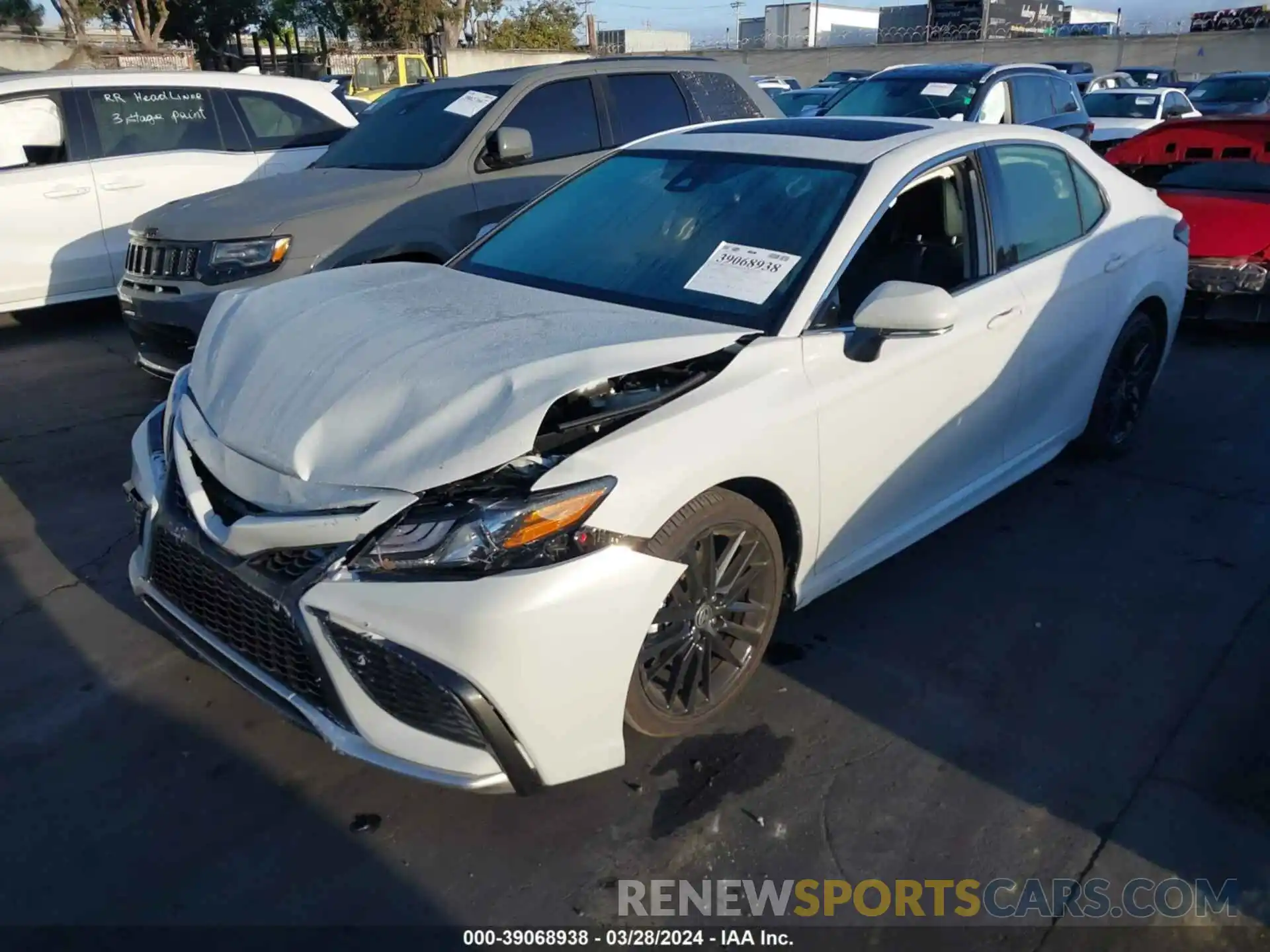 2 Photograph of a damaged car 4T1K31AK6PU055587 TOYOTA CAMRY 2023