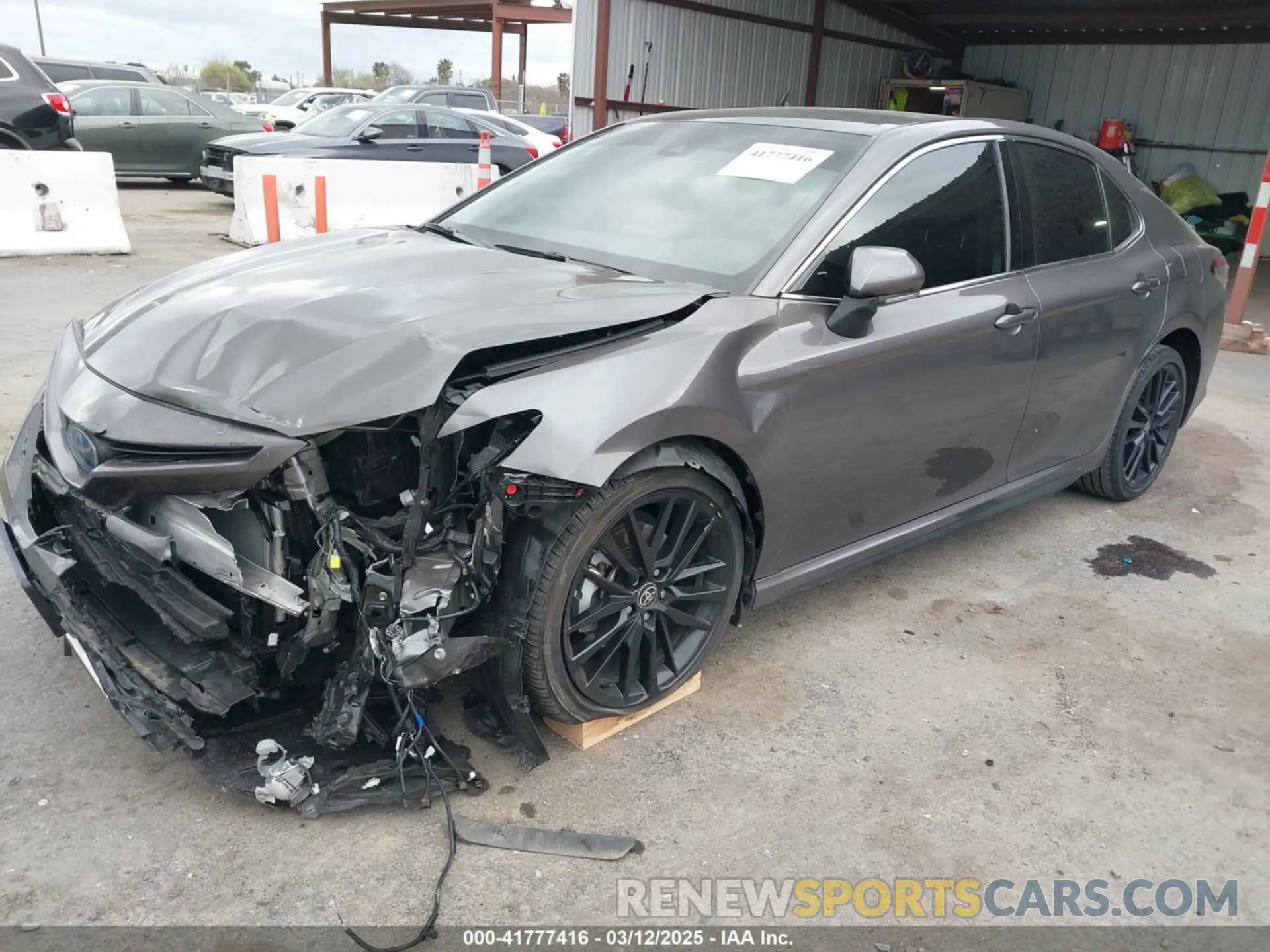 2 Photograph of a damaged car 4T1K31AK9PU601721 TOYOTA CAMRY 2023