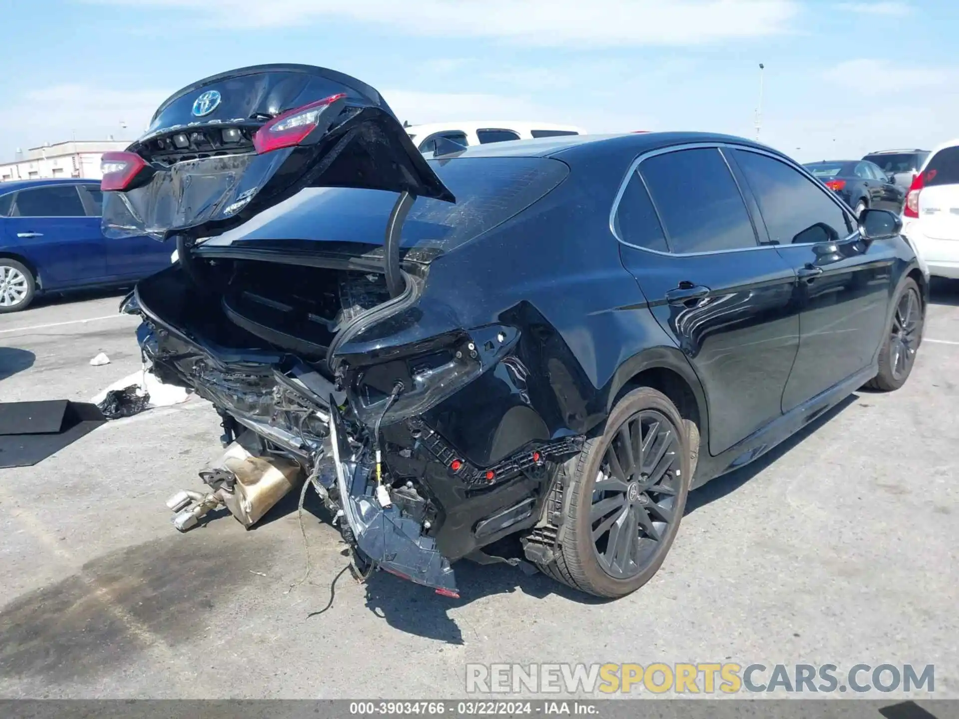 4 Photograph of a damaged car 4T1K31AK9PU617689 TOYOTA CAMRY 2023