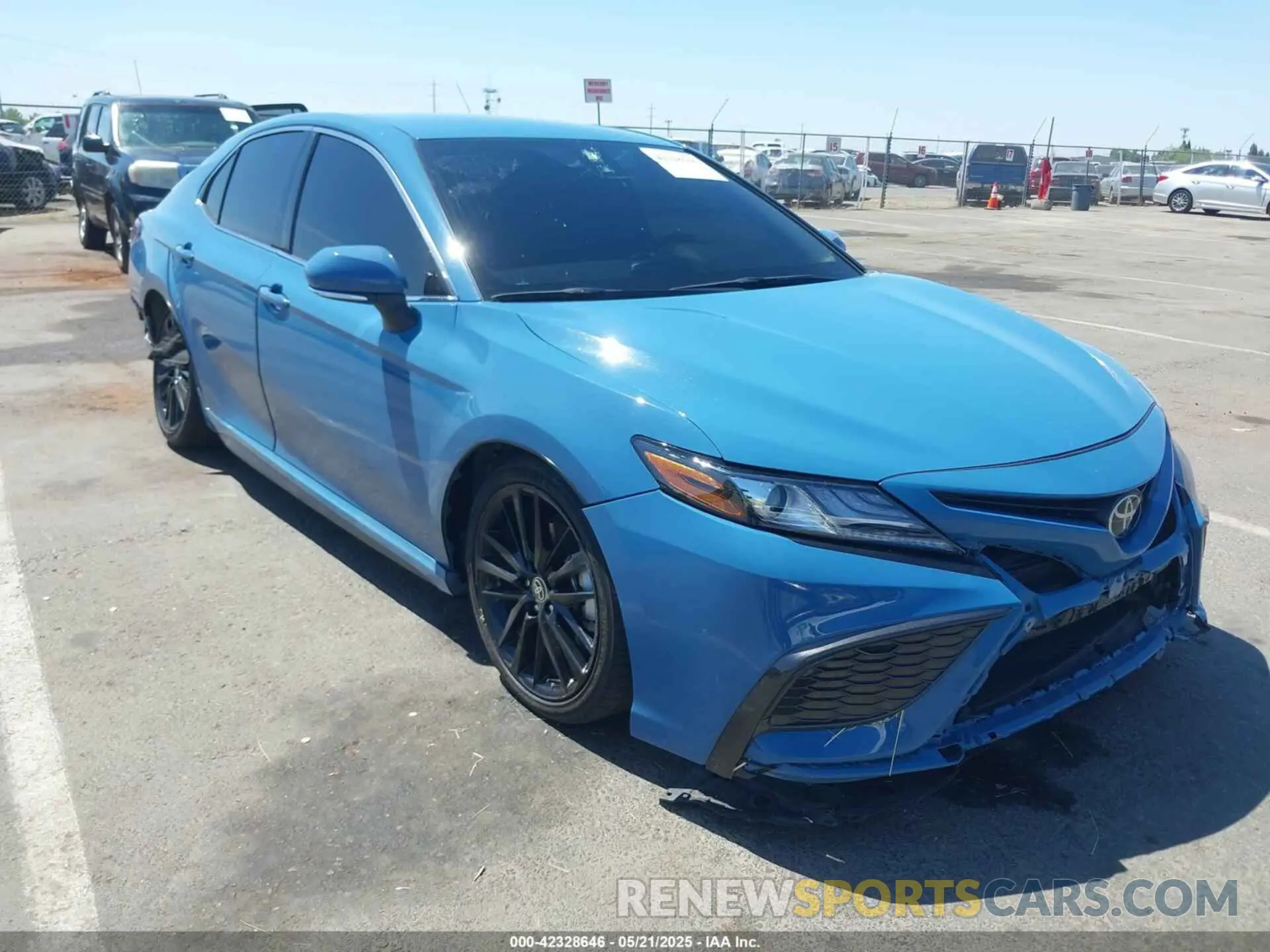 1 Photograph of a damaged car 4T1K61AK0PU080363 TOYOTA CAMRY 2023