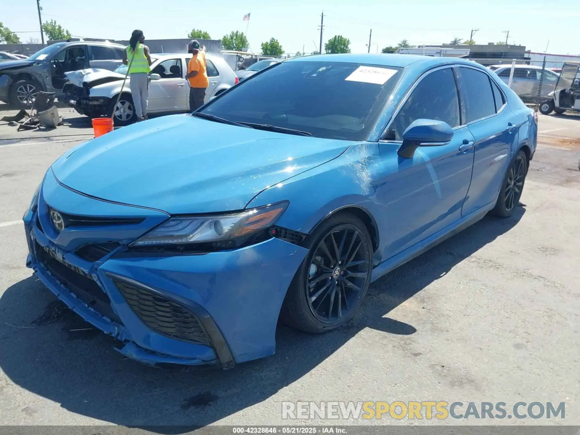 2 Photograph of a damaged car 4T1K61AK0PU080363 TOYOTA CAMRY 2023