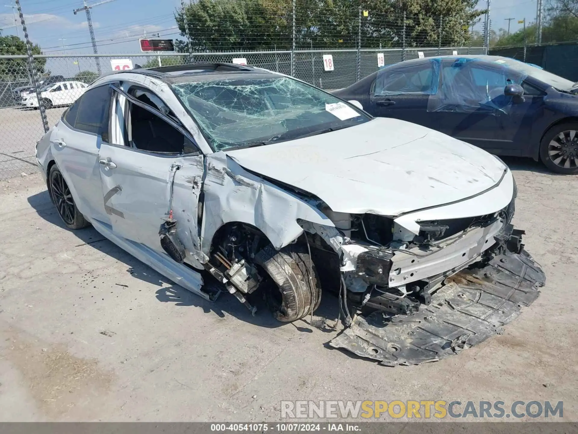 1 Photograph of a damaged car 4T1K61AK0PU757069 TOYOTA CAMRY 2023